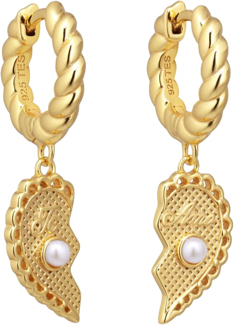 Amo Huggie Set fra The Earring Shop hos Magasin 5744004270162