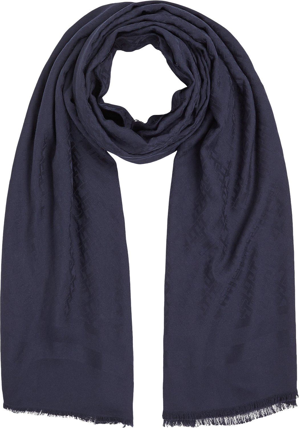 Elevated Chic Jacquard Scarf fra Tommy Hilfiger hos Magasin 8720638189046