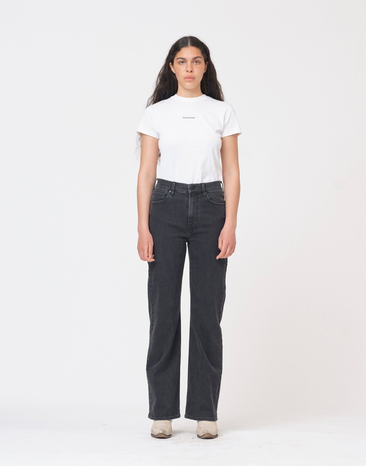 Brown Straight Jeans Original Black fra Tomorrow hos Magasin 5711568719338