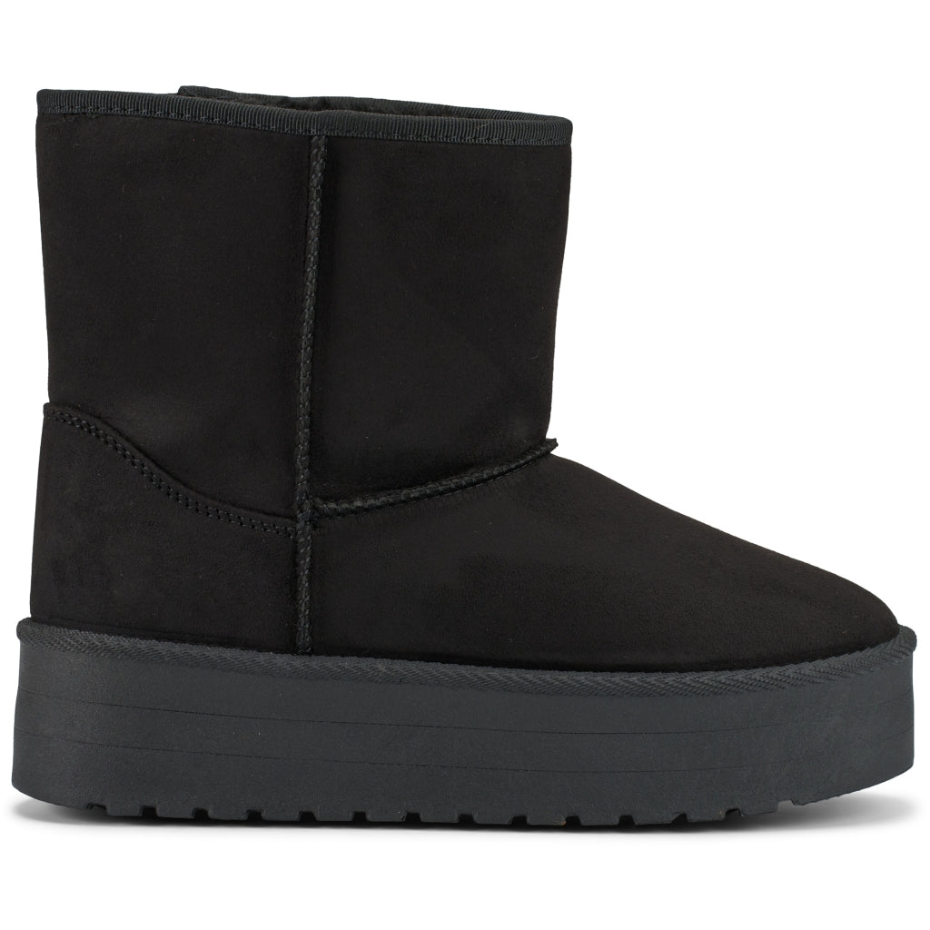 Tulle Dame Bamsestøvler  Black fra Shoes hos Klædeskabet.dk 5715406297873