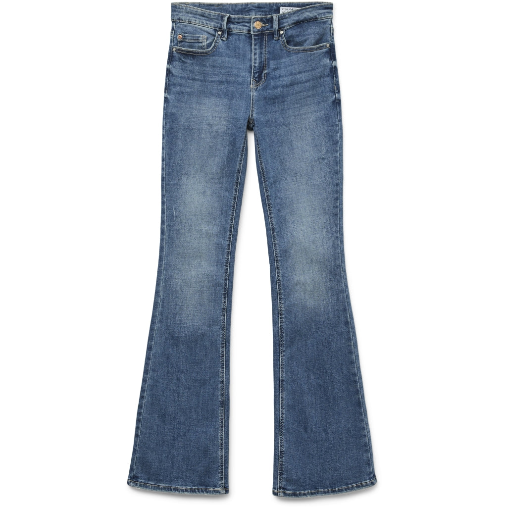 Dame Jeans Vmflash  Medium Blue Denim fra Vero Moda hos Klædeskabet.dk 5715503057004
