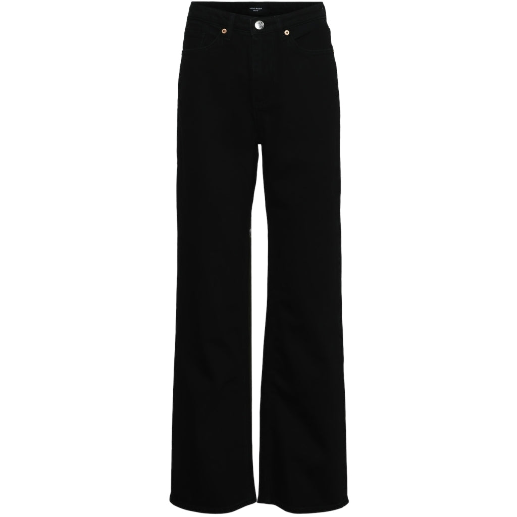 Dame Jeans Vmtessa  Black fra Vero Moda hos Klædeskabet.dk