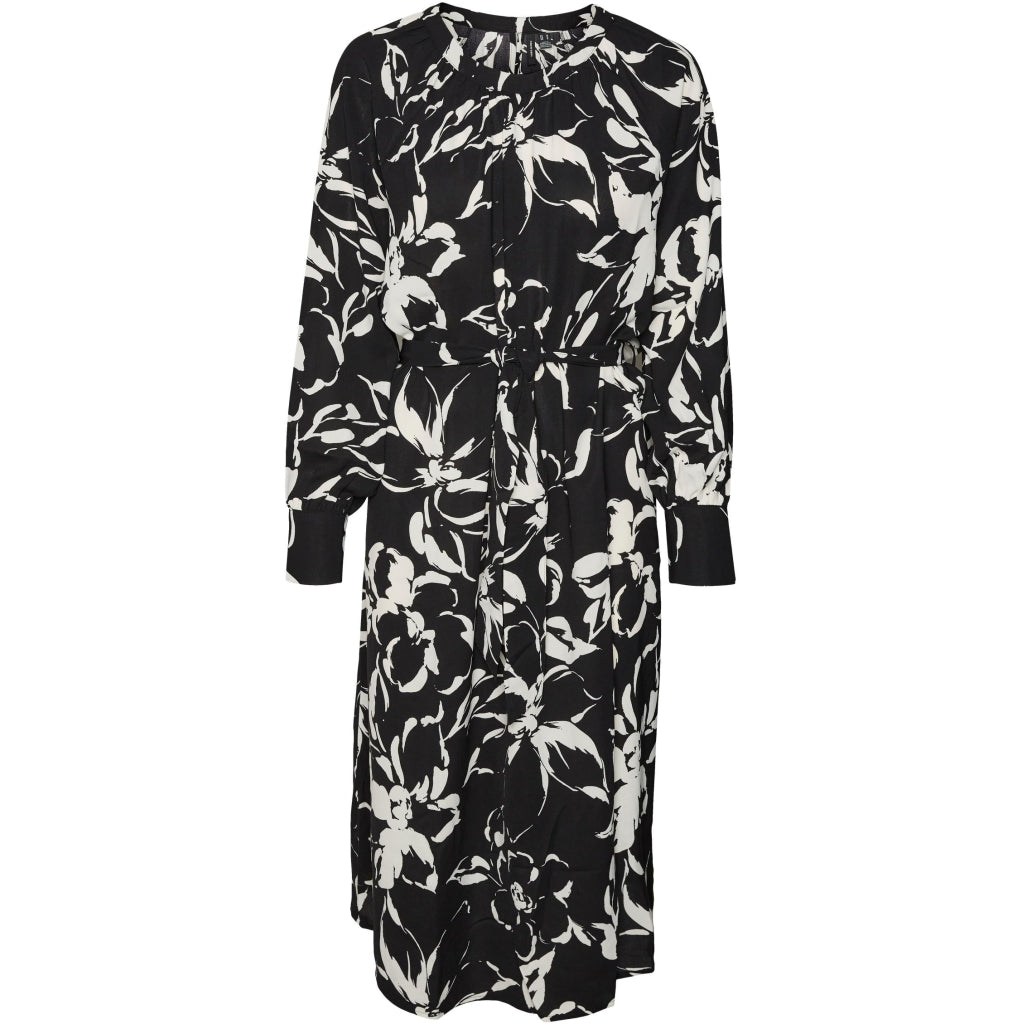 Vero Moda Damekjole Vmpolliana i Sort - Sommerudsalg!
