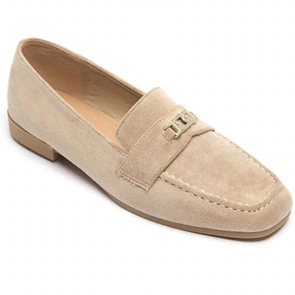 Vigdis Dame Loafers  Khaki fra Shoes hos Klædeskabet.dk 5715406539423