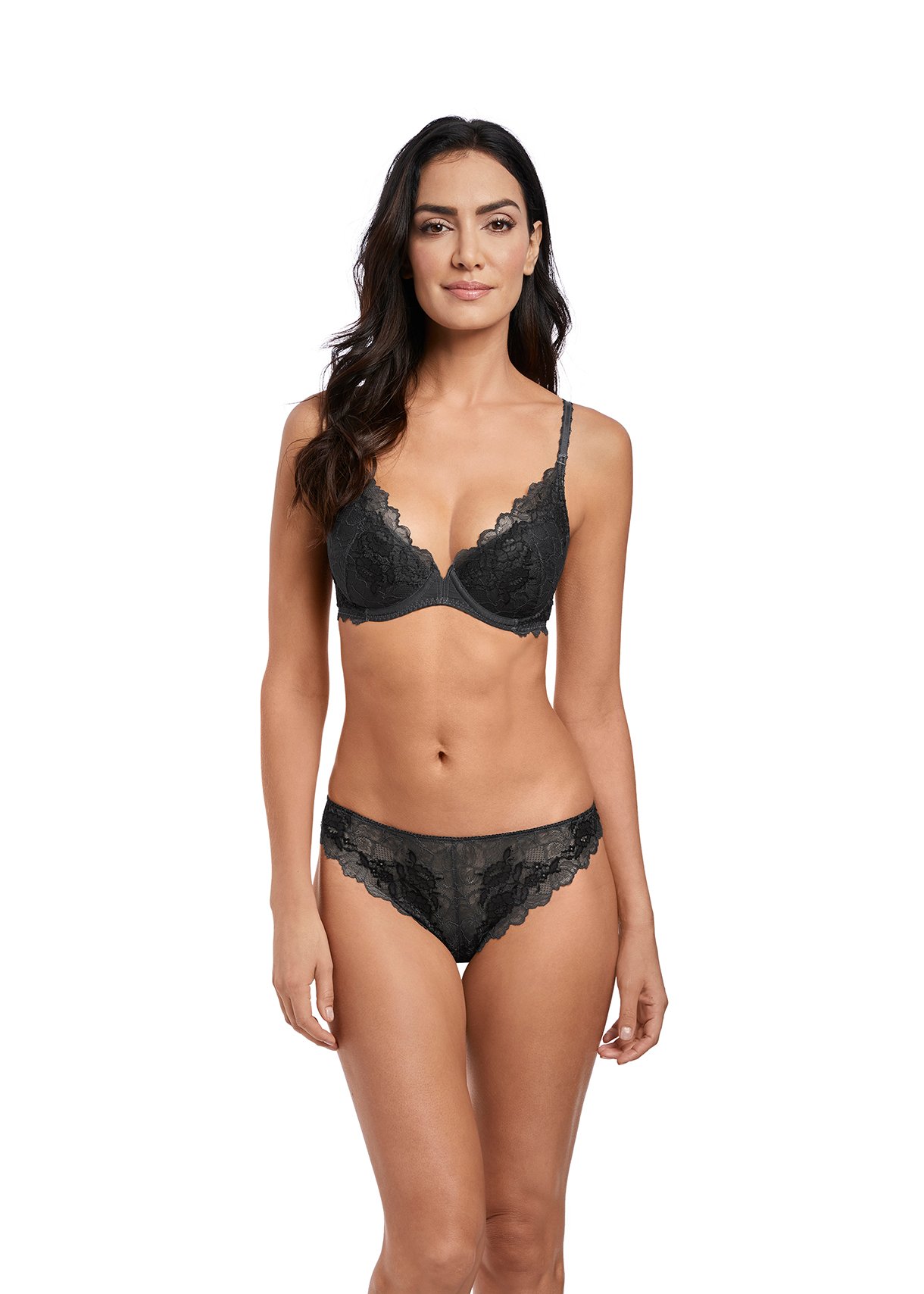 Lace Perfection Push-Up BH fra Wacoal - Elegant Blonde