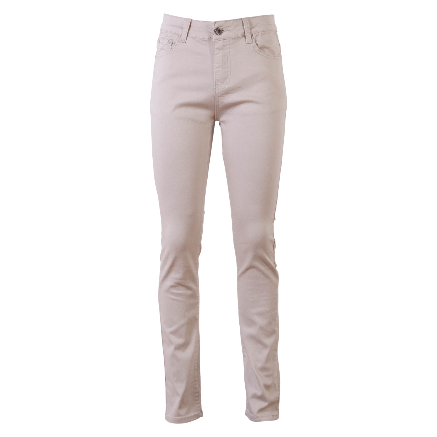 Beige Tætsiddende Dame Jeans - Stil og Komfort til Alle Anledninger
