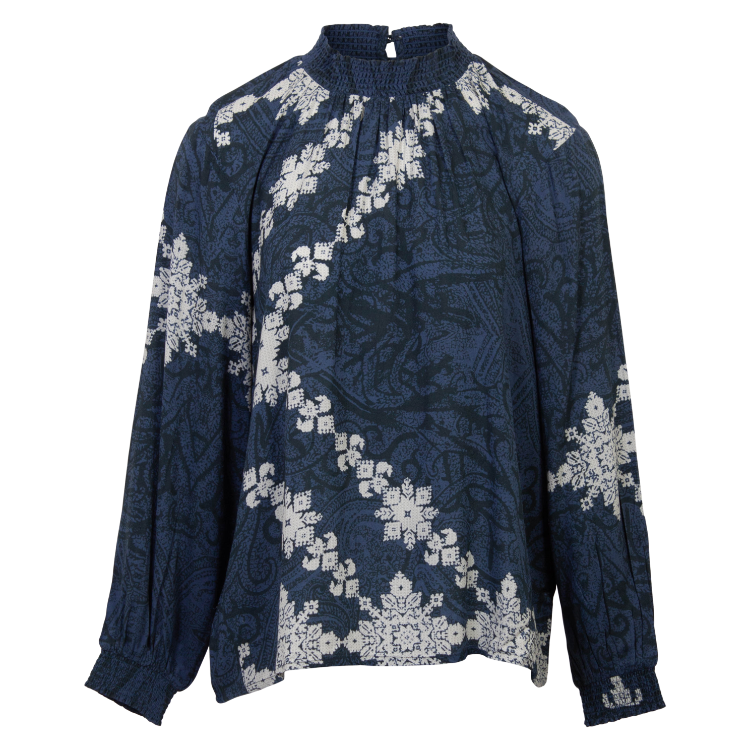 Dame Bluse  Navy Sort fra Zbyz hos dansk.dk 5714470198123