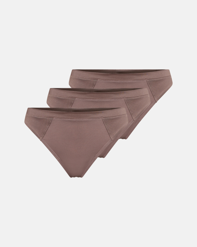 String Trusse 3 Pak | Økologisk Bambusviskose | Rose