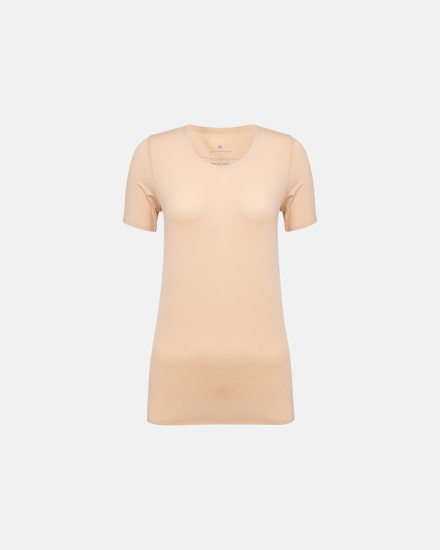 Bæredygtig T-shirt i genanvendt polyester - Nude fra Jbs Of Denmark