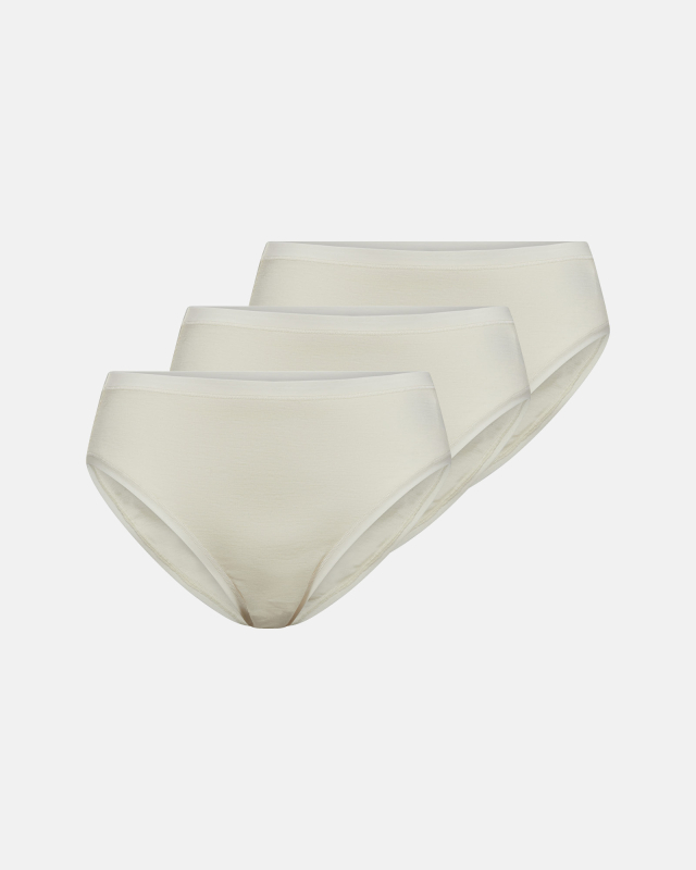 Tai Briefs 3 Pak | 100% Uld | Elfenben fra JBS Of Denmark