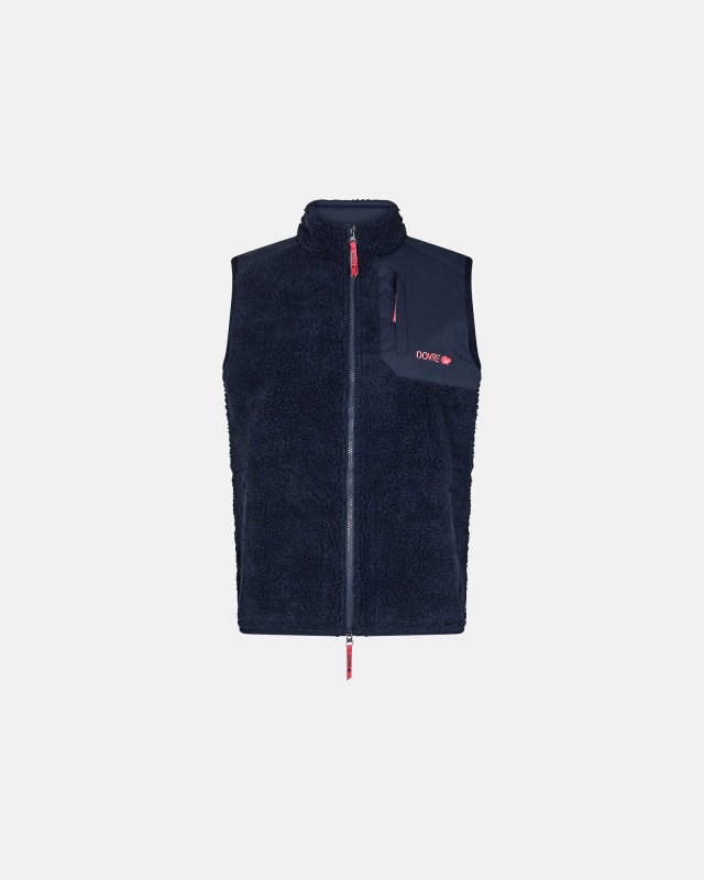 Vest "teddy Fleece" | Polyester | Navy fra Dovre Women hos Intimo.dk 5701586052326
