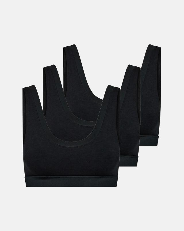 Top Pak | økologisk Bambusviskose | Sort fra Jbs Of Denmark Women hos Intimo.dk 5701586228257