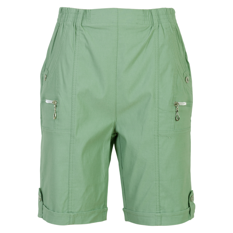Elastiske Dame Shorts i Grøn fra J.s.t. For My