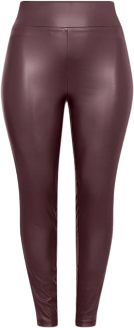 Curvy Watam Bukser Bordeaux fra Wasabiconcept hos Magasin 5715494698019
