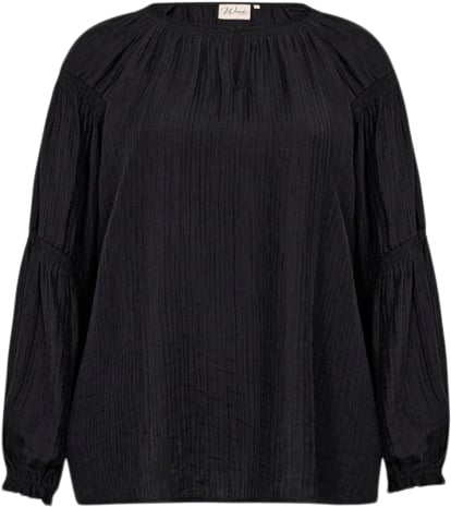 Curvy Wacaysa Bluse Sort fra Wasabiconcept hos Magasin 5715494703881