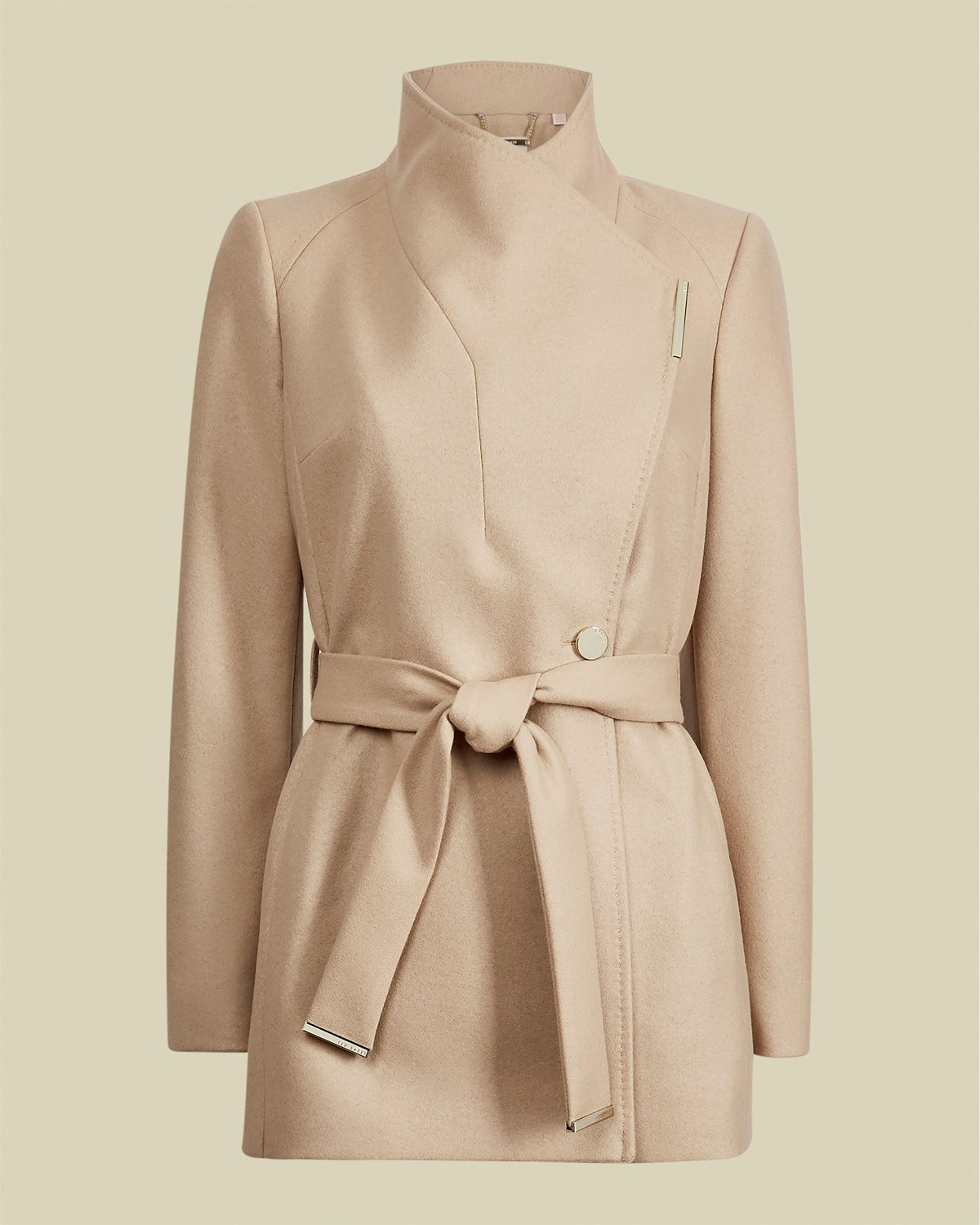 Rosess Short Wool Wrap Coat fra Ted Baker hos Magasin 5059353846631