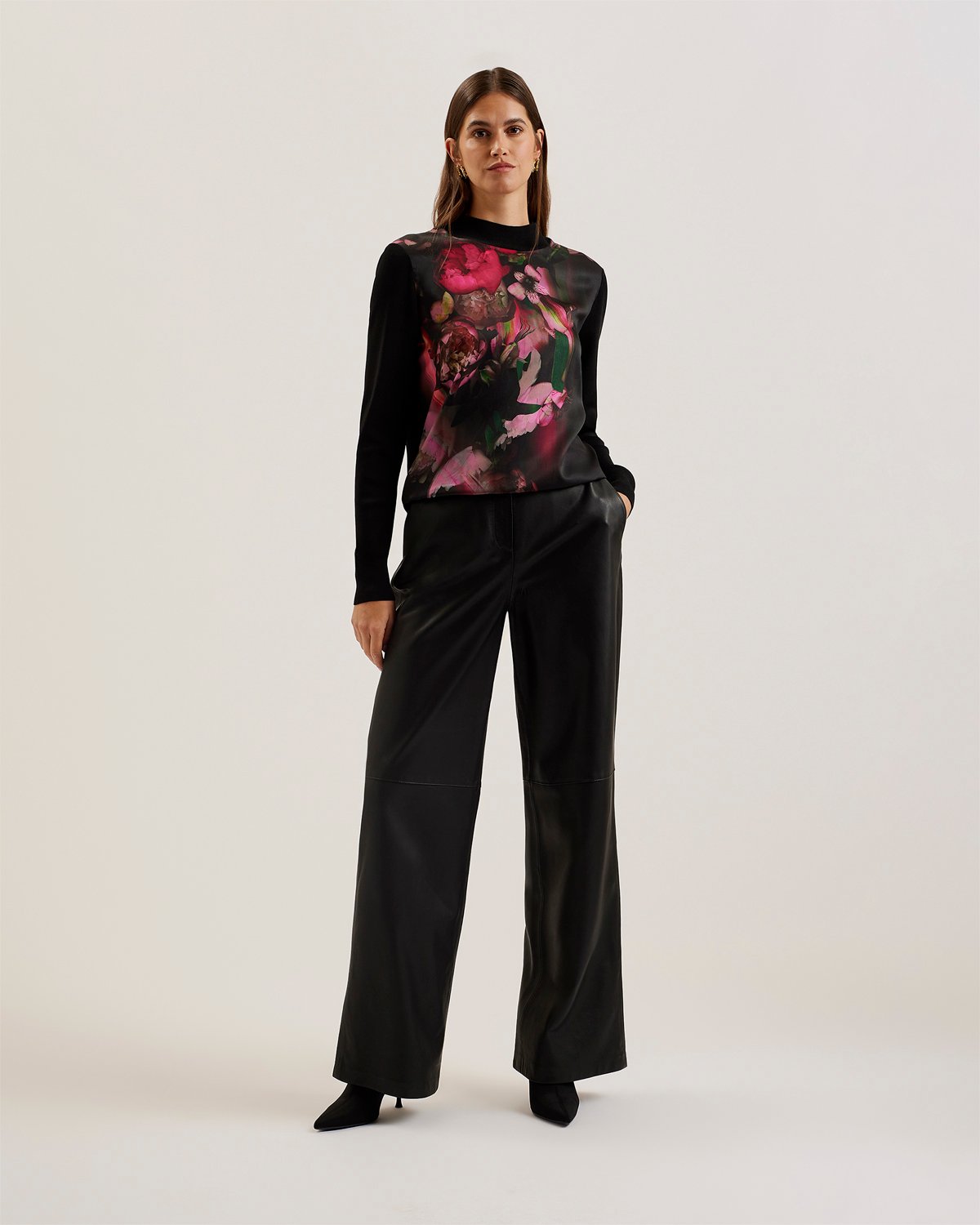 Tabithr Printed Woven Front Long fra Ted Baker hos Magasin 5059856789039