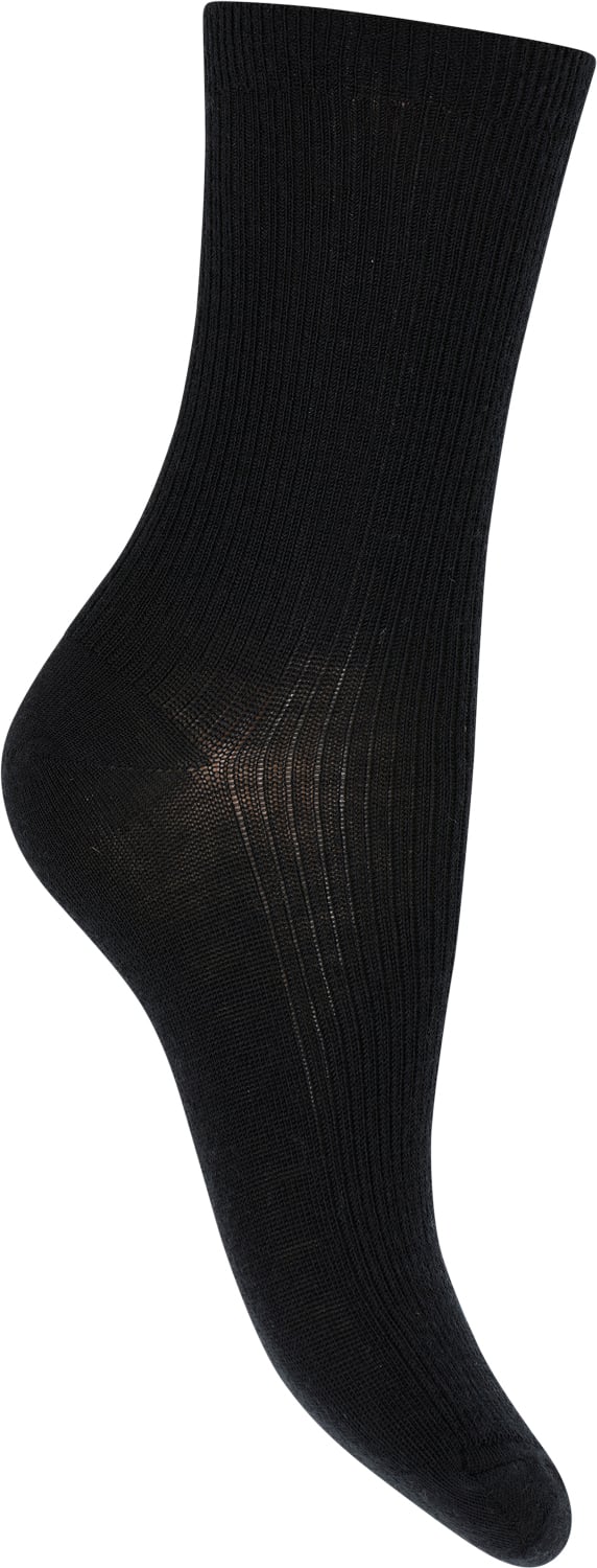 Fine Cotton Rib Socks fra Mpwoman hos Magasin 5712644868773