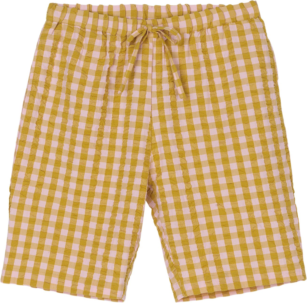 æ&ølge Ava Shorts Pink Okker fra Juna hos Magasin 5713397893661