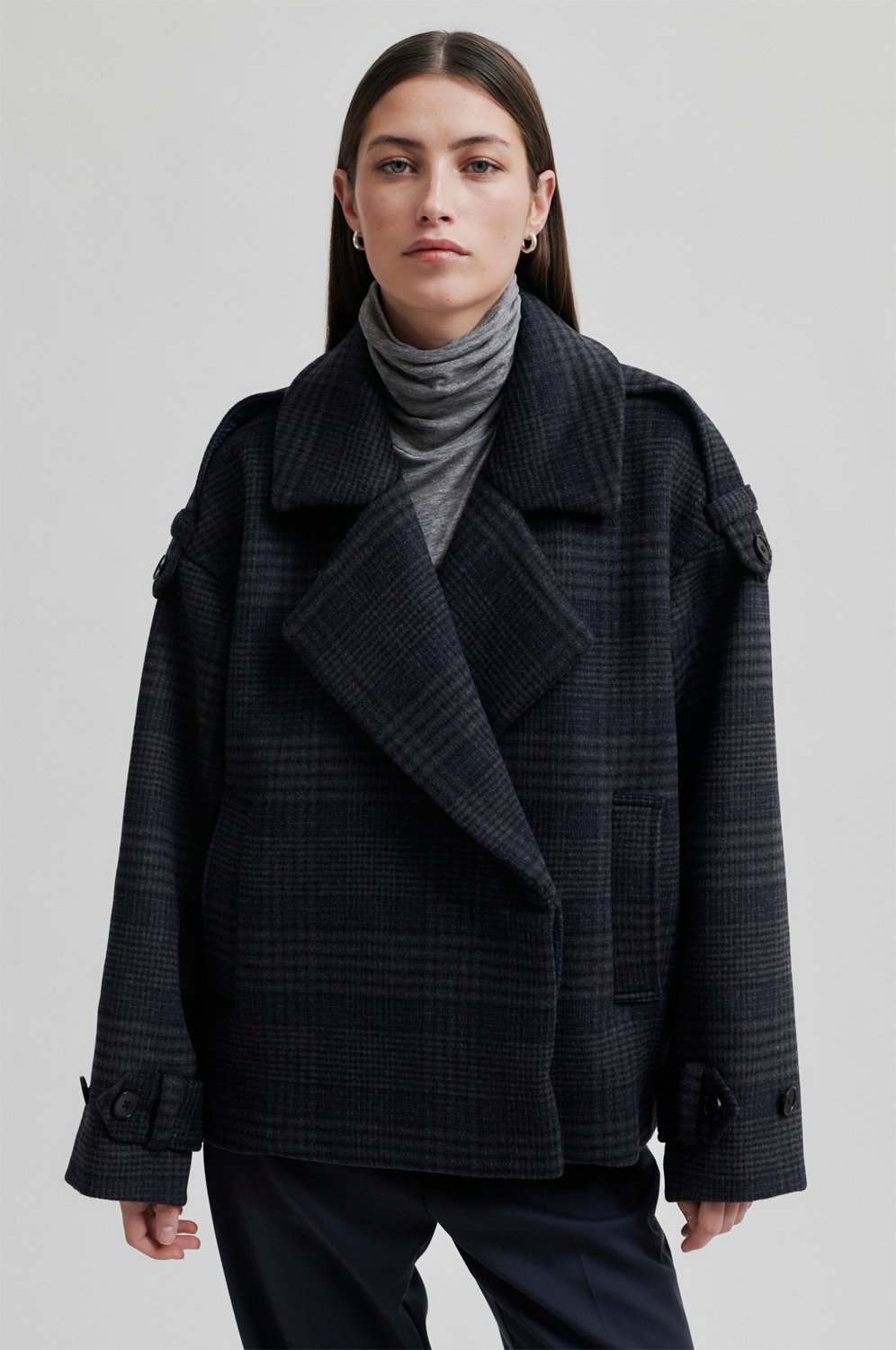 Belize Wool Jacket fra Second Female hos Magasin 5715409254132