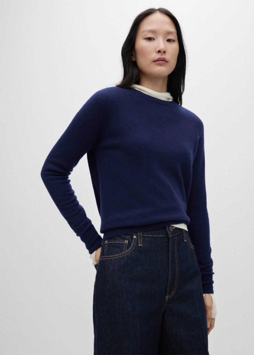 % Wool Sweater fra Mango hos Magasin 8447144956497