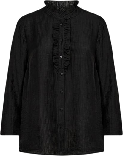 Curvy Wacaysa Skjorte Sort fra Wasabiconcept hos Magasin 5715494704093