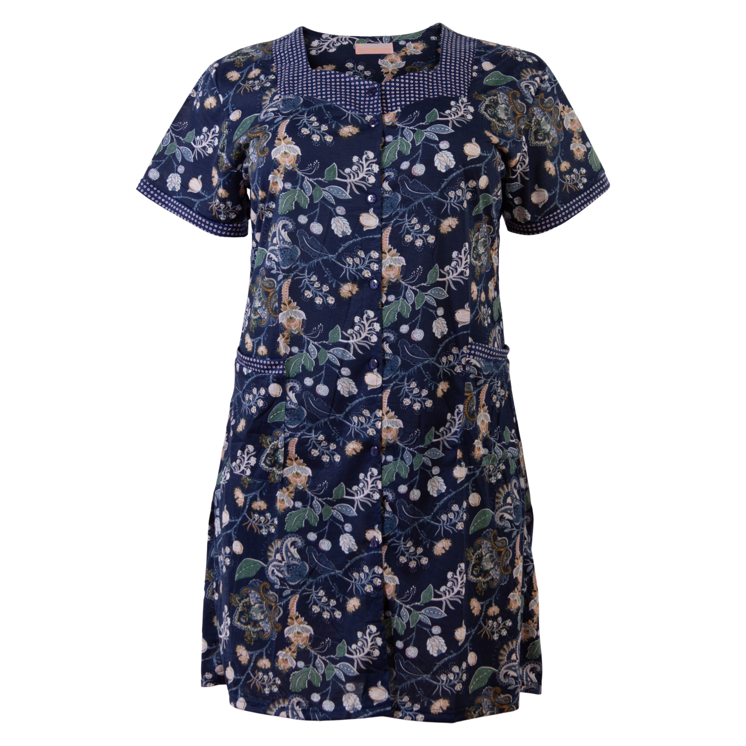 Dame Natkjole Plus Size  Navy fra Nn hos dansk.dk 5714470187035