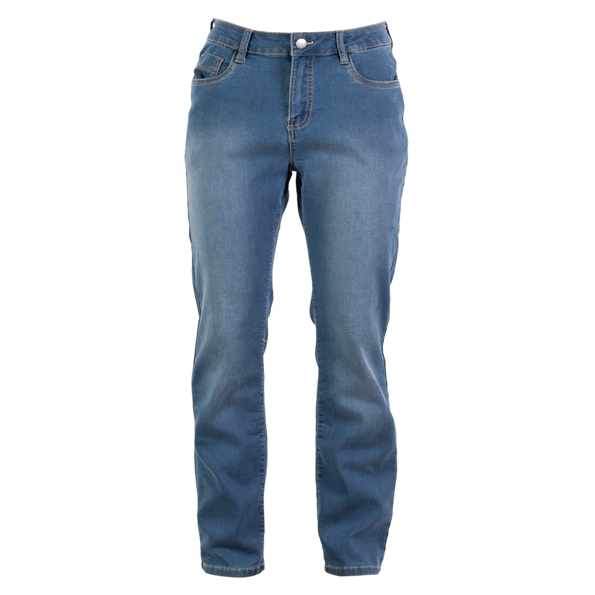Grace Dame Jeans . Stretch  . Light Blue Denim fra Steenholt hos dansk.dk 5712985588811