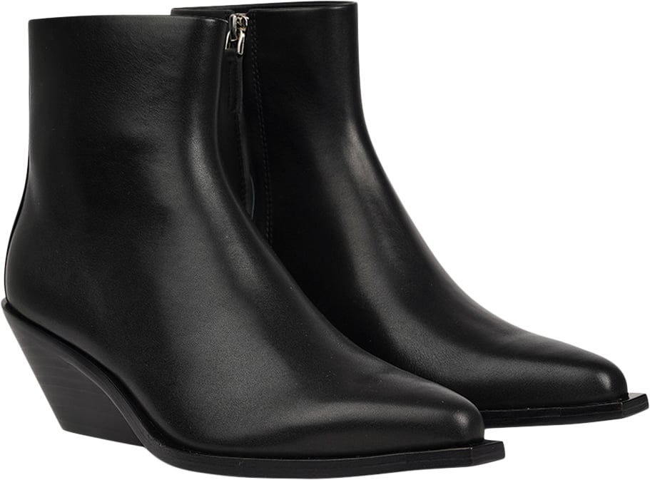 Dulzura Ankle Leather Boots With Zipper fra Lovelies hos Magasin 5714947628375