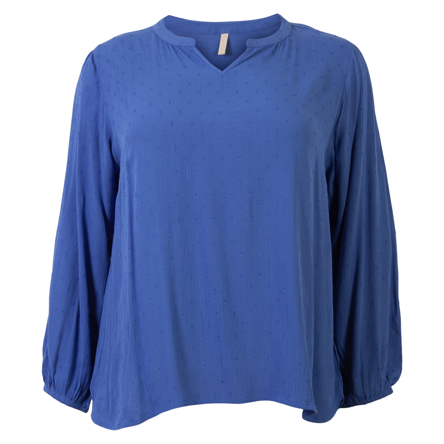 Birlette Dame Bluse Plus Size  Fresh Blue fra Cassiopeia hos dansk.dk