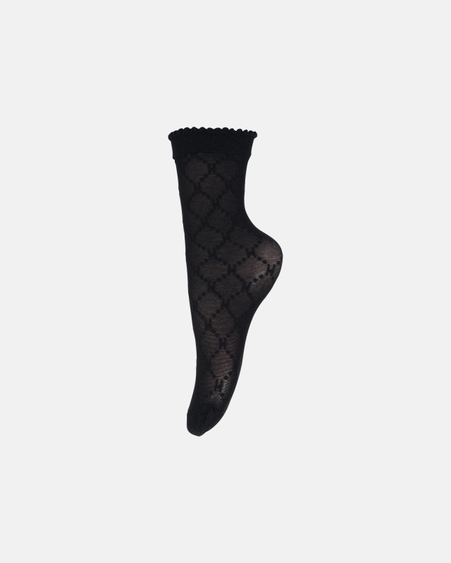 "logo" Strømper | Denier | Sort fra Hype The Detail hos Intimo.dk 5701480687419