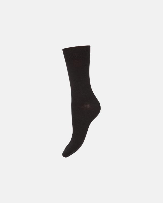 Ankelstrømpe | Uld | Sort fra Decoy hos Intimo.dk 5701480703768