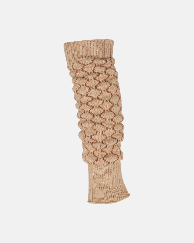 Benvarmere "logo" | % Polyacryl | Beige fra Hype The Detail hos Intimo.dk 5701586019947