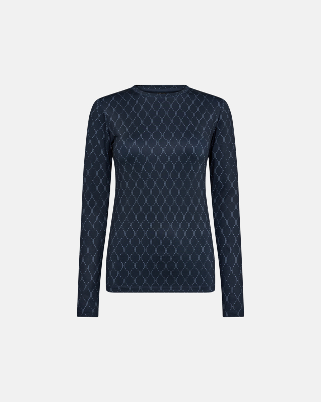Bluse "logo" | Polyester | Navy fra Hype The Detail hos Intimo.dk 5701586141297