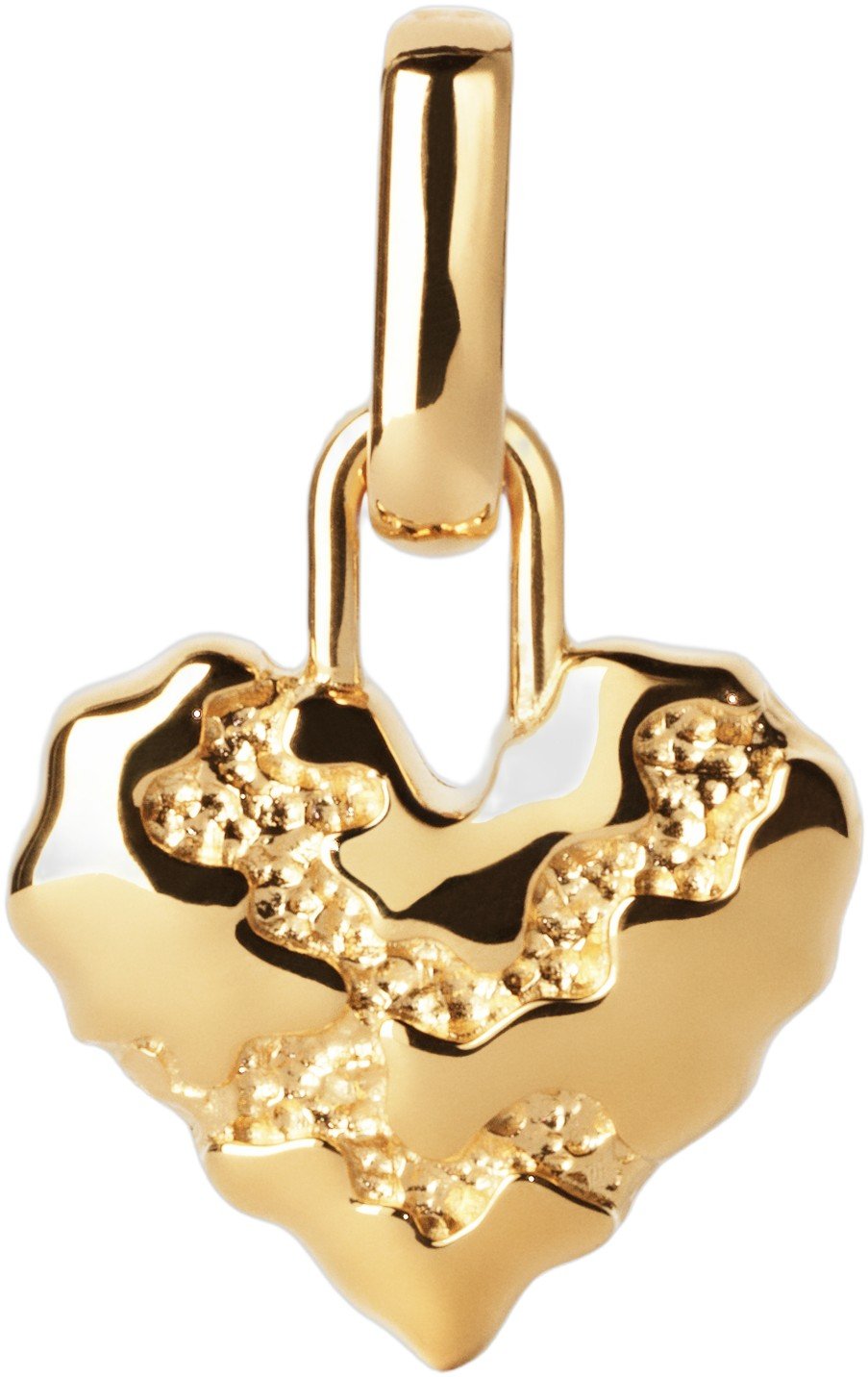 Heart Contrast Charm fra Camille Brinch Jewellery hos Magasin 5715558027168