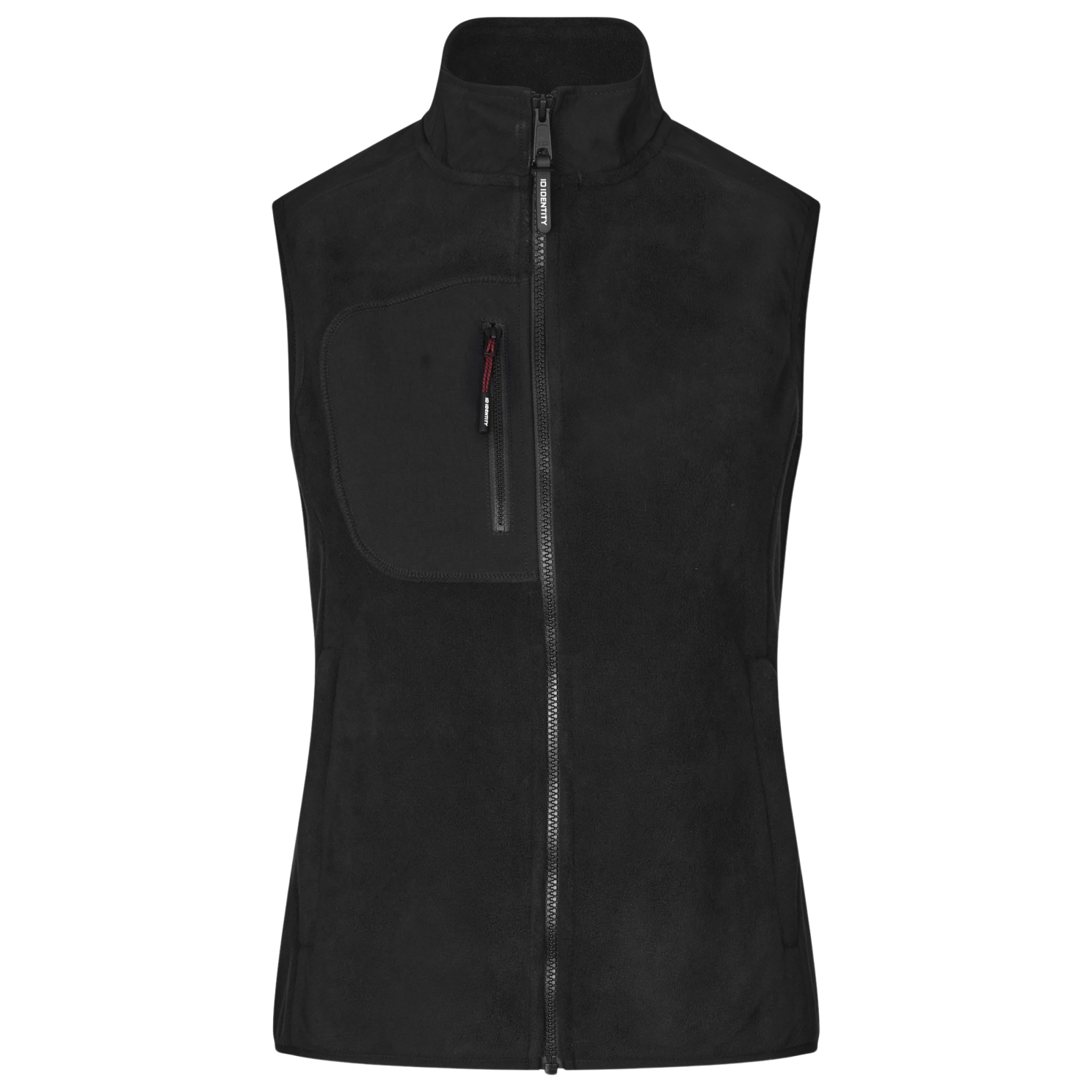Bonded Dame Vest . Fleece  Sort fra Id hos dansk.dk 5708302051557