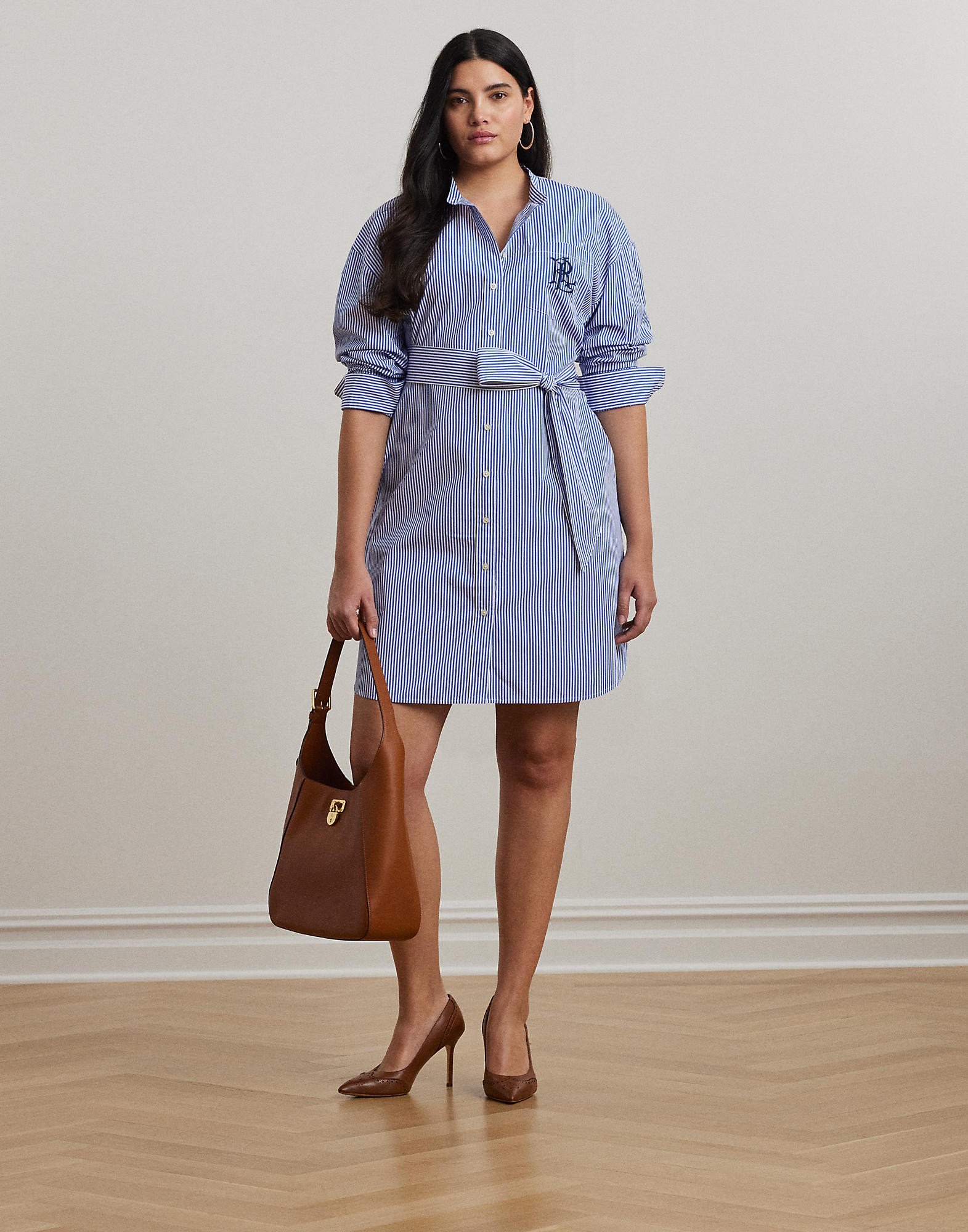 Broadclothdress fra Lauren Ralph Lauren hos Magasin 3616853601287
