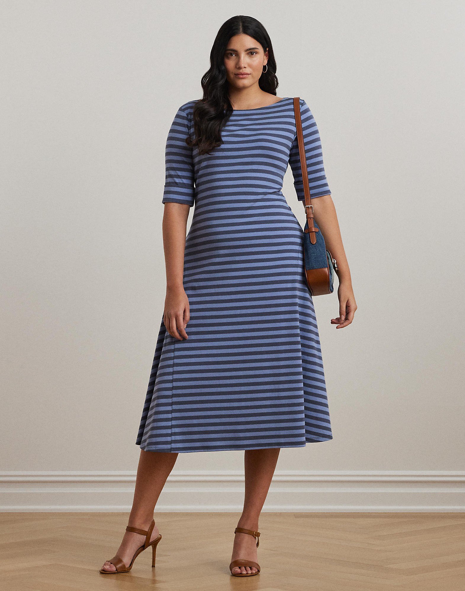 Refined Str Ribdress fra Lauren Ralph Lauren hos Magasin 3616853742379