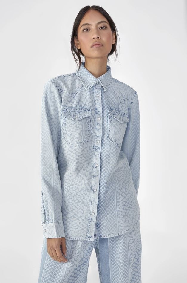 Blouse Billie fra Lala Berlin hos Magasin 4060796818285