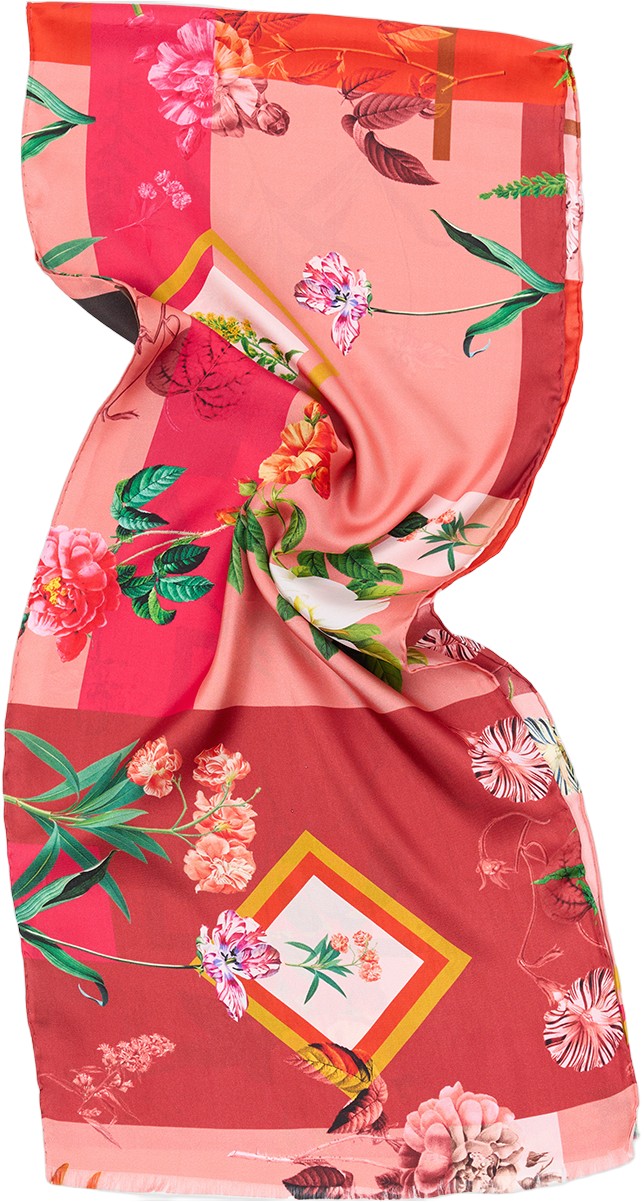 Floral Geo Scarf fra Bella Ballou hos Magasin 5710884250143