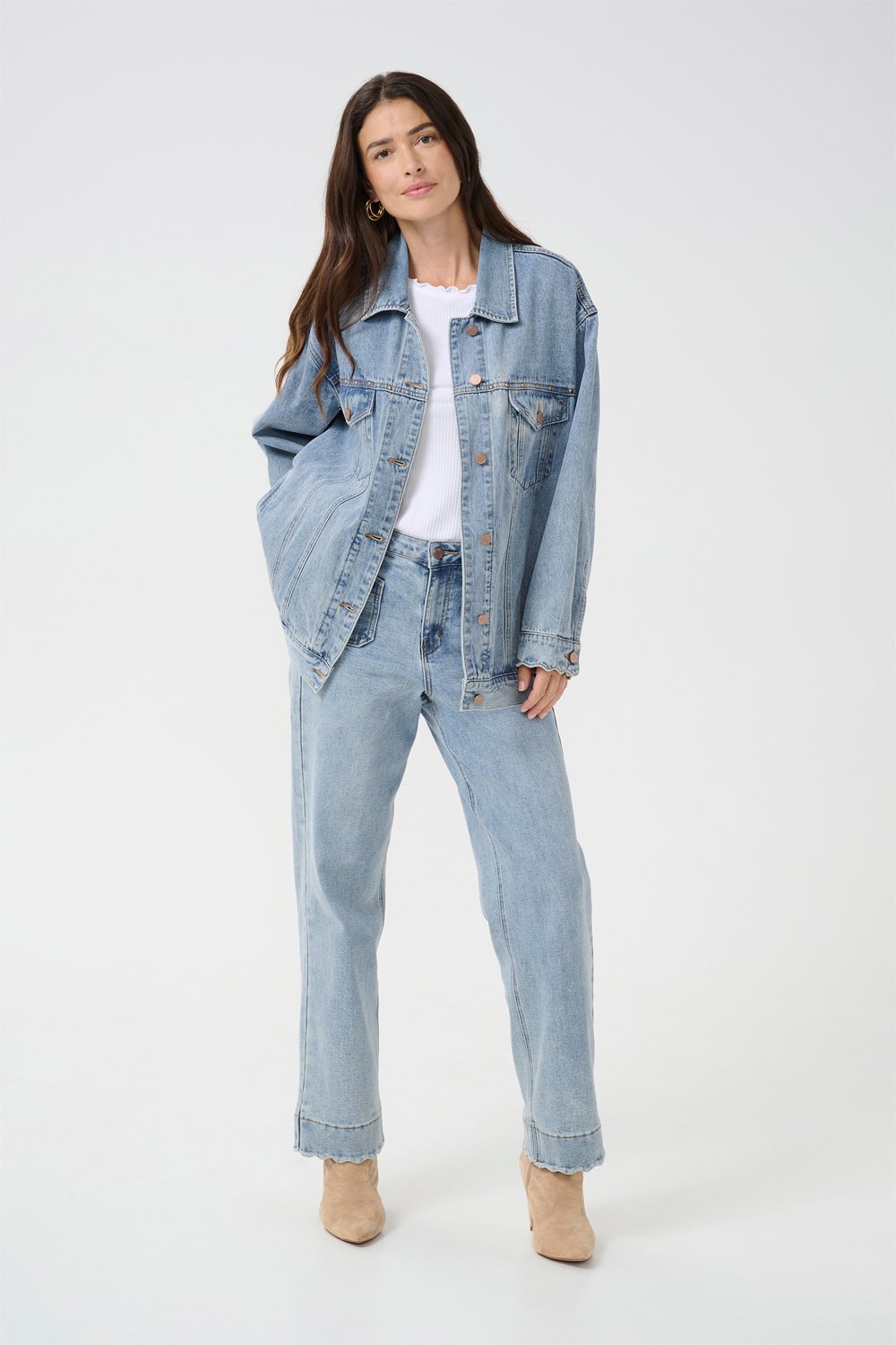 Crgigi Denim Jacket fra Cream hos Magasin 5715375999662