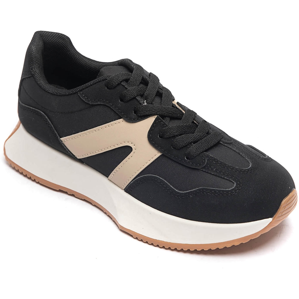 Annick Dame Sneakers  Black fra Shoes hos Klædeskabet.dk 5715406739236
