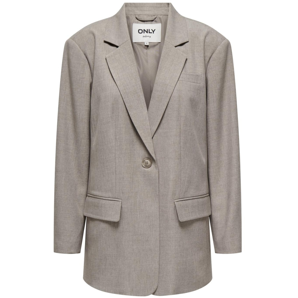Dame Blazer Onllinda  Fungi Melange fra Only hos Klædeskabet.dk 5715520331651