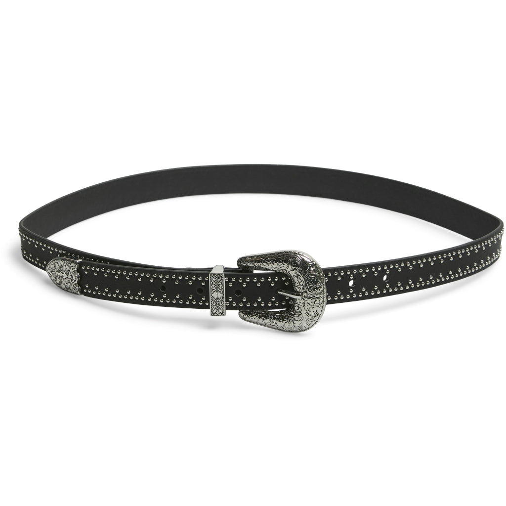Dame ælte Pcarran  Black Silver Trim fra Pieces hos Klædeskabet.dk 5715511552362
