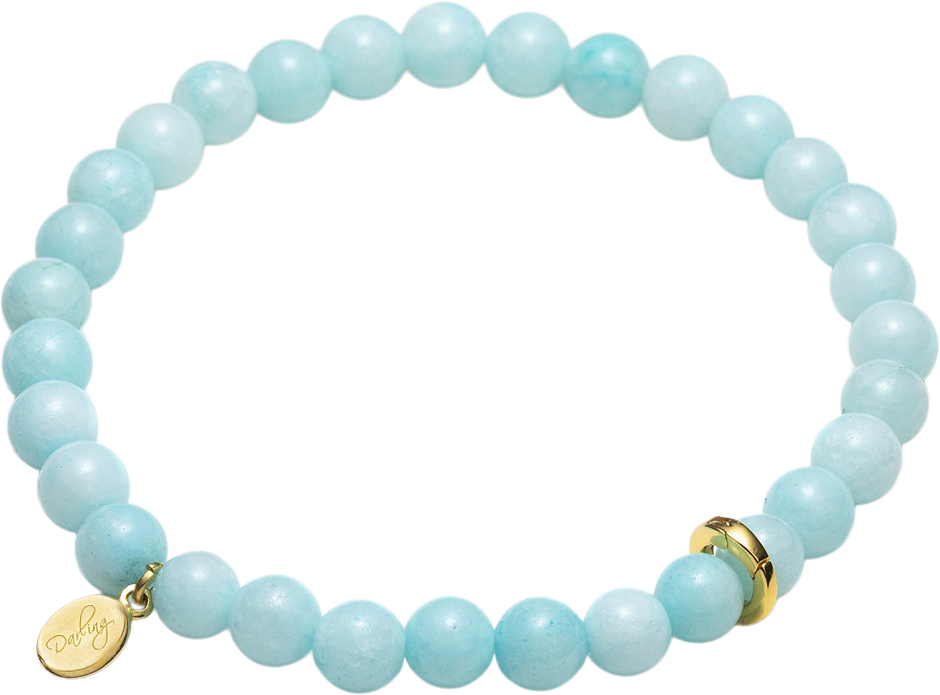 Turquoise Amazonite Bracelet fra With Love Darling hos Magasin 700512261202