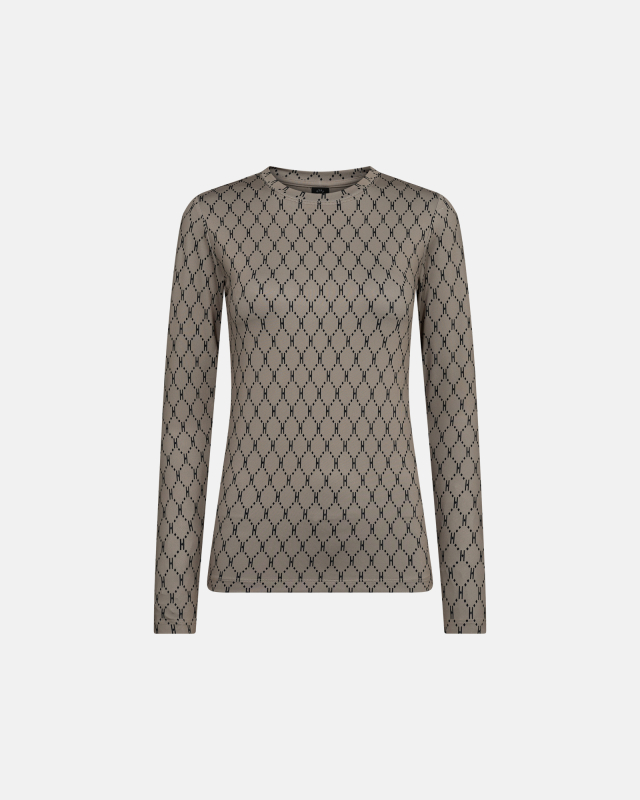 Bluse "logo" | Polyester | Sand fra Hype The Detail hos Intimo.dk 5701586235309