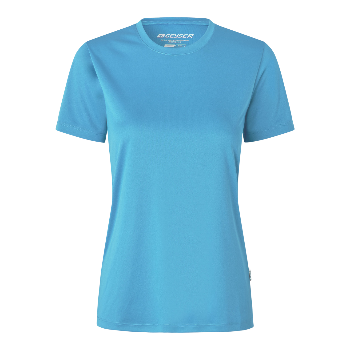 Dame ænings Shirt  Aqua fra Geyser By Id hos dansk.dk 5708302036431