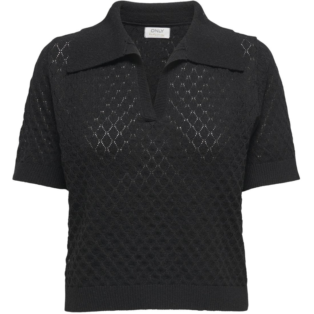Dame Bluse Onlcosima  Black fra Only hos Klædeskabet.dk 5715678667619