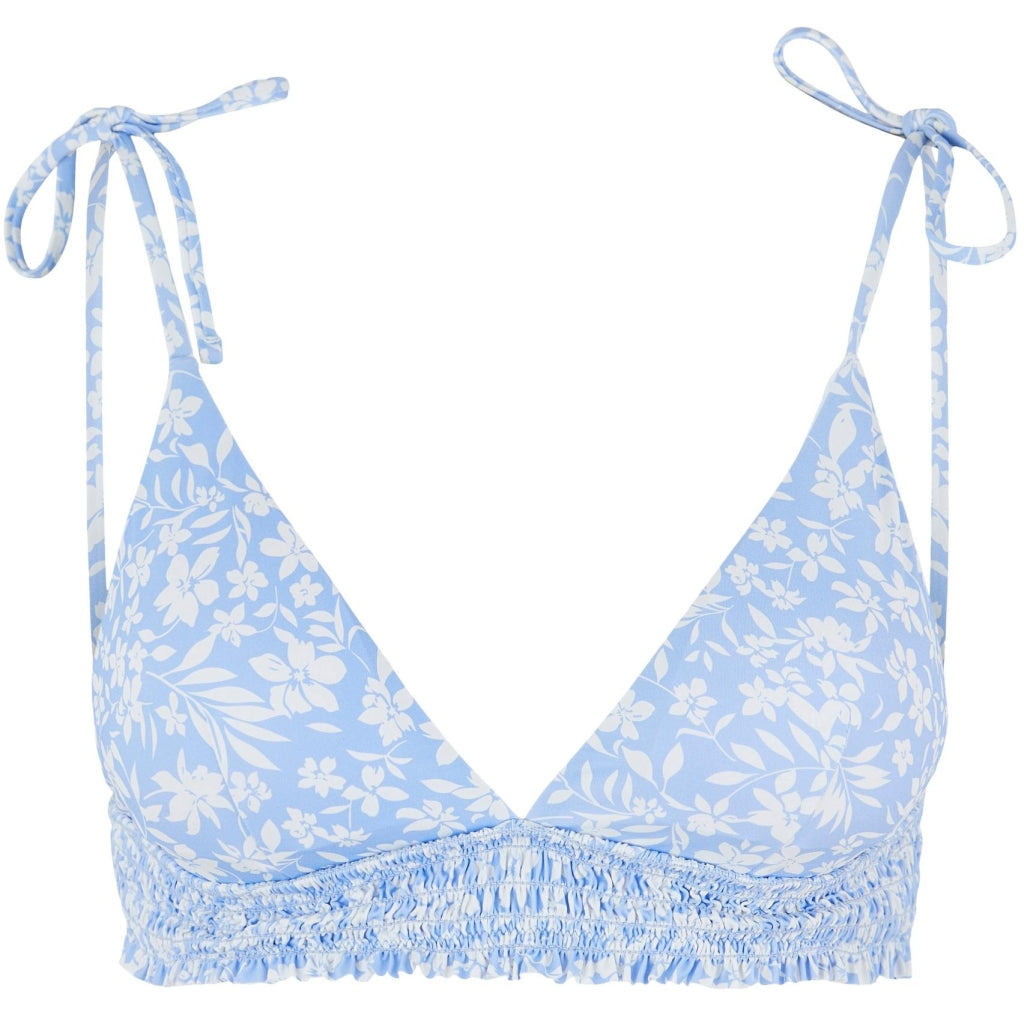 Dame Bikini Top Pcveronica  Vista Blue Tropic Flower fra Pieces hos Klædeskabet.dk 5715217305538