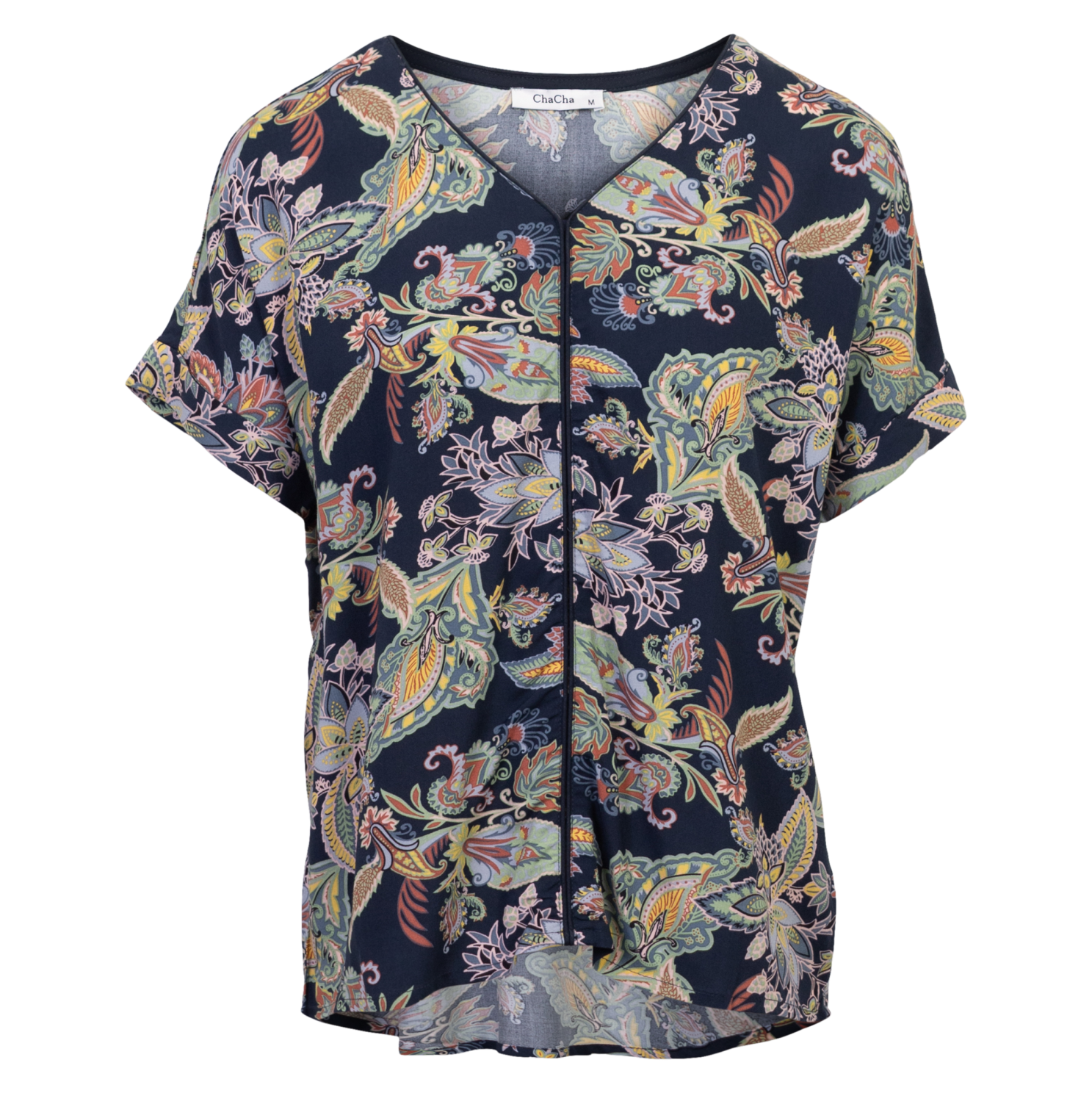 Dame Bluse  Flower fra Chacha hos dansk.dk 5714990153749